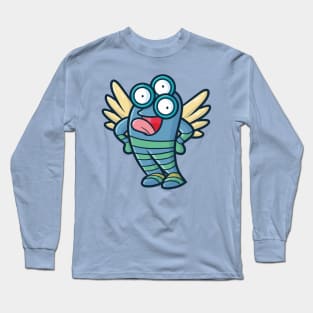 Blue Monster Long Sleeve T-Shirt